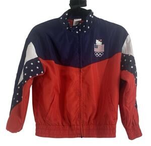 HELLO KITTY Team USA Girls Jacket Size Large 10/12 Americana